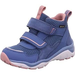 Superfit SPORT5 licht gevoerde Gore-Tex sneakers voor meisjes, Blauw Roze 8050, 21 EU Weit