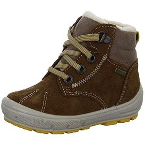 Superfit Groovy Gore-tex sneeuwlaarzen voor jongens, Bruin Geel 3000, 21 EU