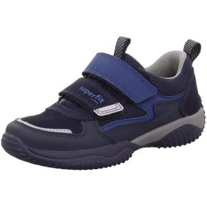 Superfit Storm Sneakers voor jongens, Blauw lichtgrijs 8010, 29 EU