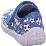 Superfit - Bill - Pantoffels - Blauw-gecombineerd - Katoen