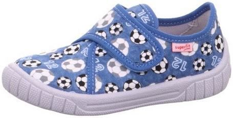 Superfit - Bill - Pantoffels - Blauw-gecombineerd - Katoen