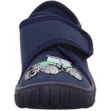 SUPERFIT Huisschoenen 'Bill'  nachtblauw / aqua / lichtgrijs / lichtgroen / zwart