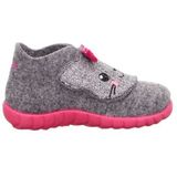 Superfit - Happy - Gezondheidsslippers - Lichtgrijs - Vilt