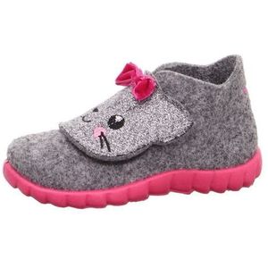 Superfit Pantoffels - Wol - Grijs m. Cat - Superfit - 23 - Pantoffels