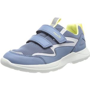 Superfit Rush sneakers voor jongens, Blauw geel 8010