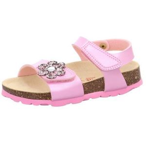 Superfit Slippers met voetbed voor jongens en meisjes, Roze 5500, 38 EU