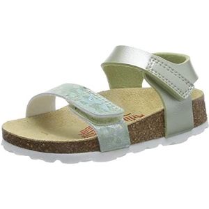 Superfit Voetbedpantoffels voor meisjes, groen 7500, 40 EU