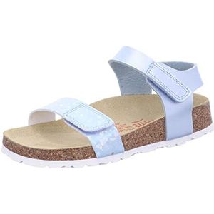 Superfit Pantoffels met voetbed voor meisjes, blauw 8010, 37 EU