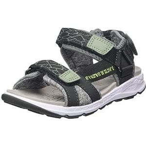 Superfit Criss Cross sandalen voor jongens, Grijs lichtgrijs 2010, 36 EU