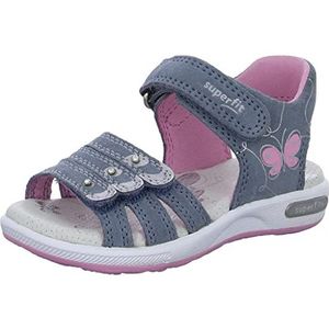 Superfit Emily 20013373 meisjes sandalen, Roze blauw 8020