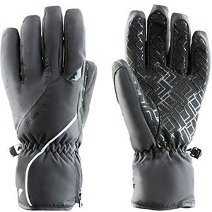 Zanier Dames 93348-2000-8 handschoenen, zwart, 8