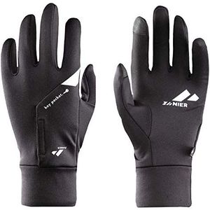 Zanier Unisex – volwassenen 40049-2000-8 handschoenen, zwart, 8