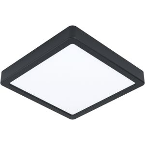 Connect.Z Plafondlamp Fueva-Z IP44 Vierkant Zwart Klein