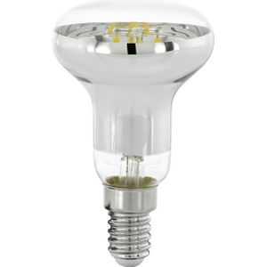 EGLO Ledlamp E14 dimbaar, reflectorlamp voor gerichte verlichting, 4 watt (komt overeen met 32 watt), 350 lumen, warmwit, 2700 kelvin, spot R50, Ø 5 cm