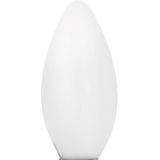 EGLO LED lamp E14, kaars gloeilamp Milky, 4 Watt (40w equivalent), 470 Lumen, lichtbron warm wit, opaal glas, 2700 Kelvin, C35, Ø 3,5 cm