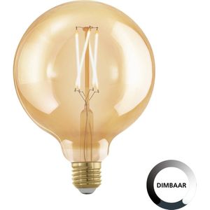 Eglo LED lamp E27 | Globe G125 | Filament | Amber | 1700K | Dimbaar | 4W (28W)