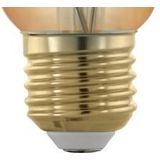EGLO LED Lamp - E27 - Ø 6,4 cm - ST64 - Amber - 1700K - Dimbaar