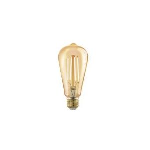 EGLO LED Lamp - E27 - Ø 6,4 cm - ST64 - Amber - 1700K - Dimbaar