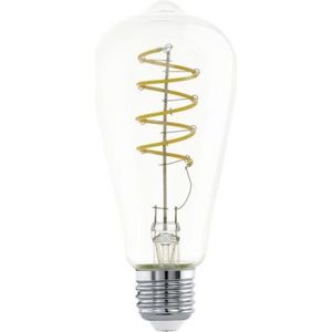 Ledlamp - E27 - 400 lm - Ovaal - Spiraal -  Helder - 2700K