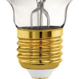 EGLO - LED Lichtbron - Smoke Glas - E27 Fitting - Dimbaar - 2000K