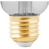 EGLO LED Lamp - E27 - Ø 12,5 cm - G125 - Smoke - Dimbaar