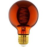 E27 Ledlamp - Koperkleurig - Dimbaar - Spiraalvormig - 4 Watt
