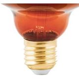 EGLO - LED Lichtbron - Koperkleurig Glas - Dimbaar - E27 Fitting