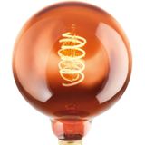 EGLO - LED Lichtbron - Koperkleurig Glas - Dimbaar - E27 Fitting