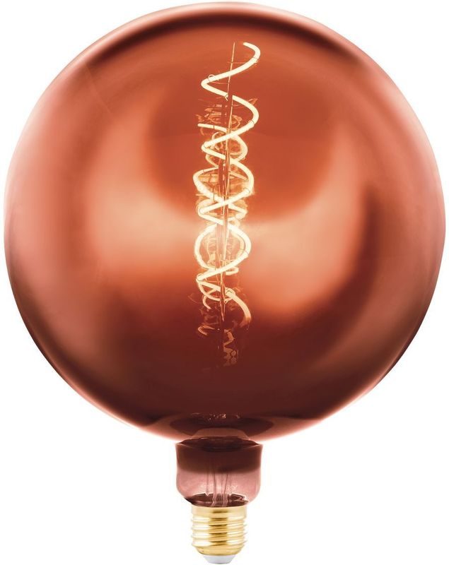 Gloeilamp - E27 - Retro - Koperkleurig - Dimbaar - 25,5 cm