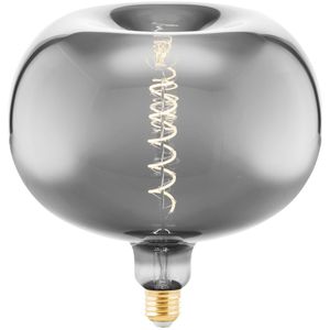 E27 - Appelvormige Bollamp - Dimbaar - Chroomkleurig Glas - Retro Design