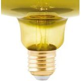 Decoratieve Bollamp - Appelvorm - Goudkleurig - LED Filament - Dimbaar