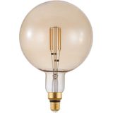 LED - Bolvormige Lamp - Goud - Dimbaar - E27