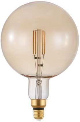 LED - Bolvormige Lamp - Goud - Dimbaar - E27