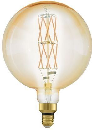LED - Bolvormige Lamp - Goud - Dimbaar - E27