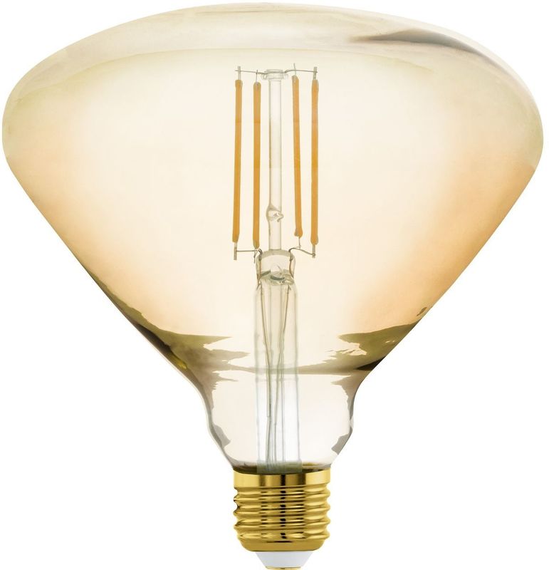 LED - E27 - Dimbaar - Goud - Antiek Vintage Design - 15.5 cm
