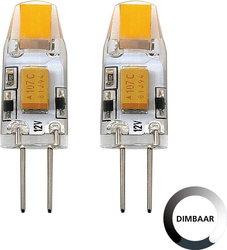 EGLO LED Lamp Set 2 Stuks - G4 - Dimbaar - 1,2W - Warm Wit Licht