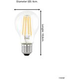EGLO E27 Led-lamp - Vintage Gloeilamp - Warmwit - 7 Watt - Bewegingssensor