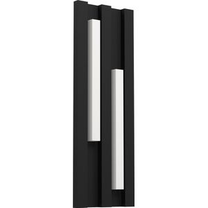 EGLO Fandina Wandlamp Buiten - LED - 41,5 cm - Zwart/Wit