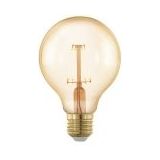 EGLO E27 G80 Globe-Glühbirne mit warmweißem Licht – 2200 K
