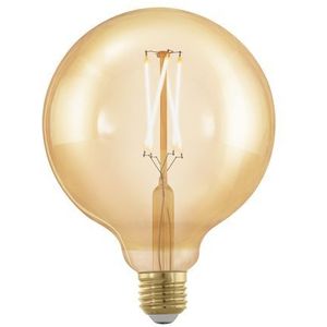 Led-Gloeilamp - Goud - E27 - Antiek Vintage Design - Dimbaar