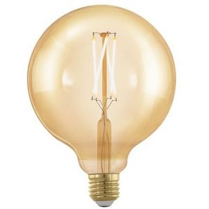 Eglo Ledfilamentlamp Amber G125 E27 4w | Lichtbronnen