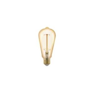 EGLO E27 LED-Lamp - Retro Gloeilamp - Amber - 4,5 Watt - Dimbaar