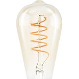 Eglo Ledfilamentlamp Amber St64 Spiraal E27 4w | Lichtbronnen