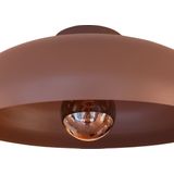 EGLO - Mogano - Plafondlamp - Mokka - Staal - E27 Fitting