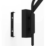 EGLO - Loreto - Wandlamp - Zwart-Wit - Staal - Dimbaar