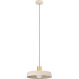 EGLO Valdiola Hanglamp - Beige - Staal - Ø 36 cm
