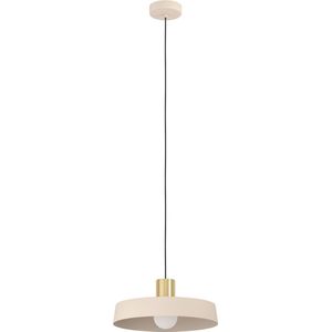 EGLO Valdiola Hanglamp - Beige - Staal - Ø 36 cm