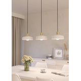 EGLO - Valdiola - Hanglamp - Zandkleur - Staal - Hoogte tot 110 cm