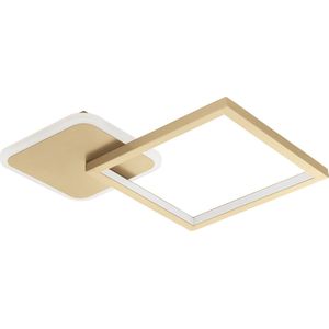 Gafares - LED Plafondlamp - Goud - Aluminium Staal Kunststof