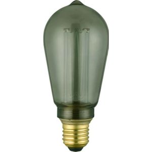 Eglo Ledfilamentlamp St64 Smoky Stepdim E27 4,3w | Lichtbronnen